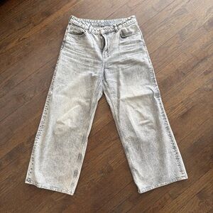 H&M Women's Gray Relaxed Jeans